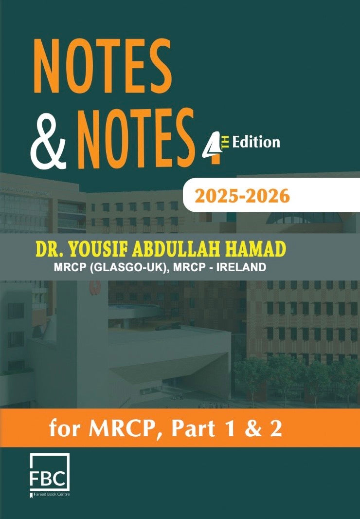 Notes & Notes for MRCP Part 1 & 2 4th Edition 2025 4 Volumes Set Original