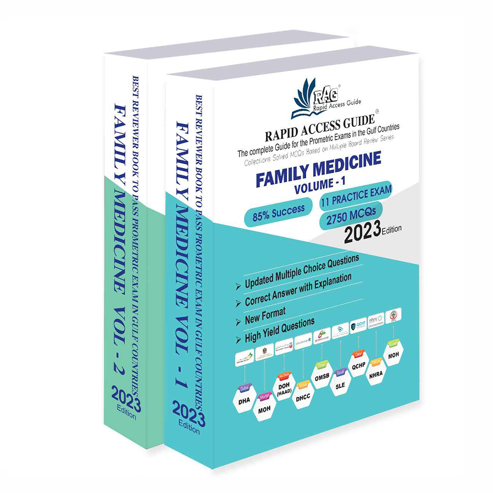 RAPID ACCESS GUIDE Family Medicine Prometric Exam Prep MCQ Books 2023 Edition