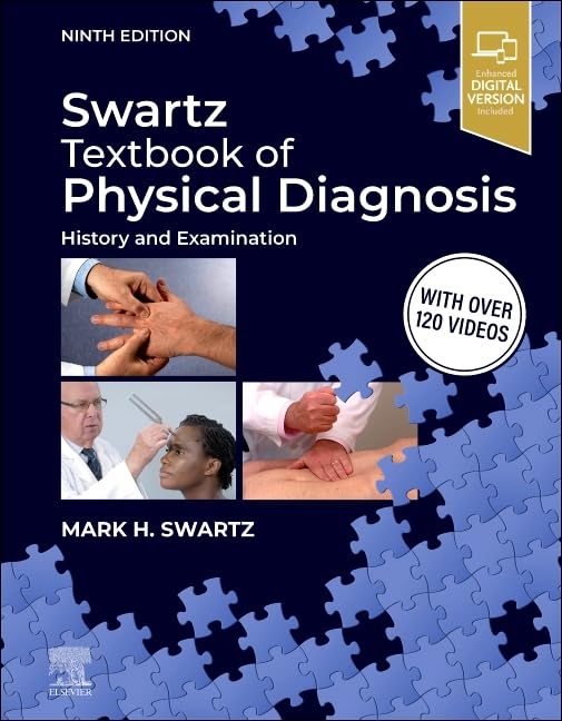 Swartz Textbook of Physical Diagnosis: History and Examination 9th Edition Premium Multicolour Mate Print