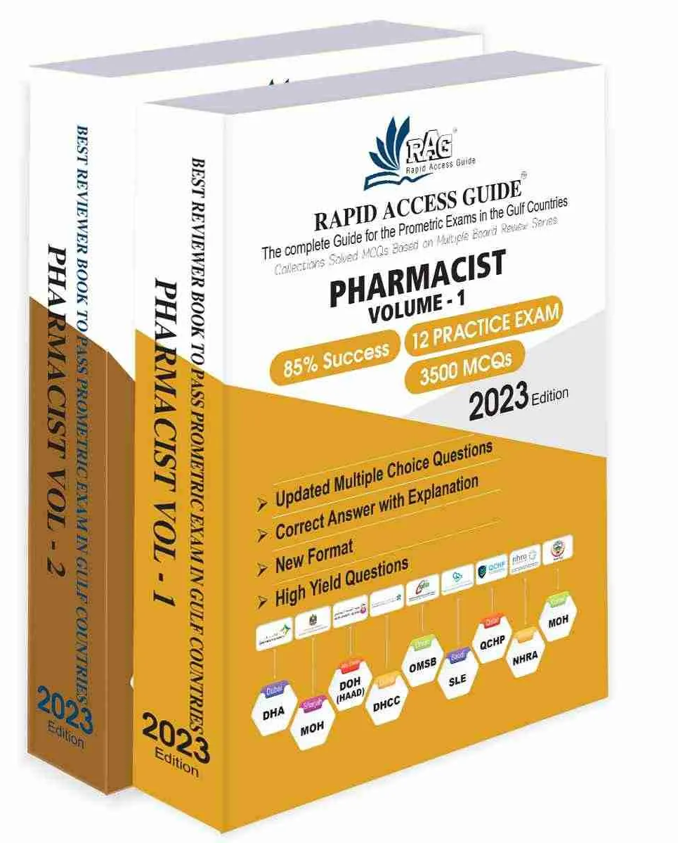 RAPID ACCESS GUIDE Clinical Pharmacist Book Prometric Exam Questions 2023