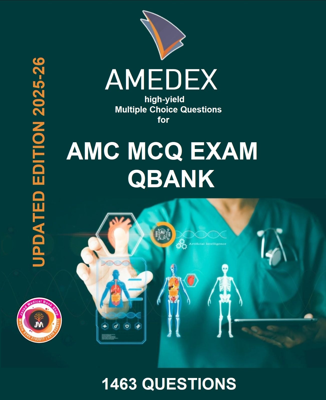 AMEDEX HIGH-YIELD MULTIPLE CHOICE QUESTIONS FOR AMC QBANK 2025-26 5-Vols Set