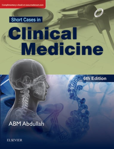 Abm Abdullah Short Cases in Clinical Medicine 6th edition Premium Multicolor Mate Finish