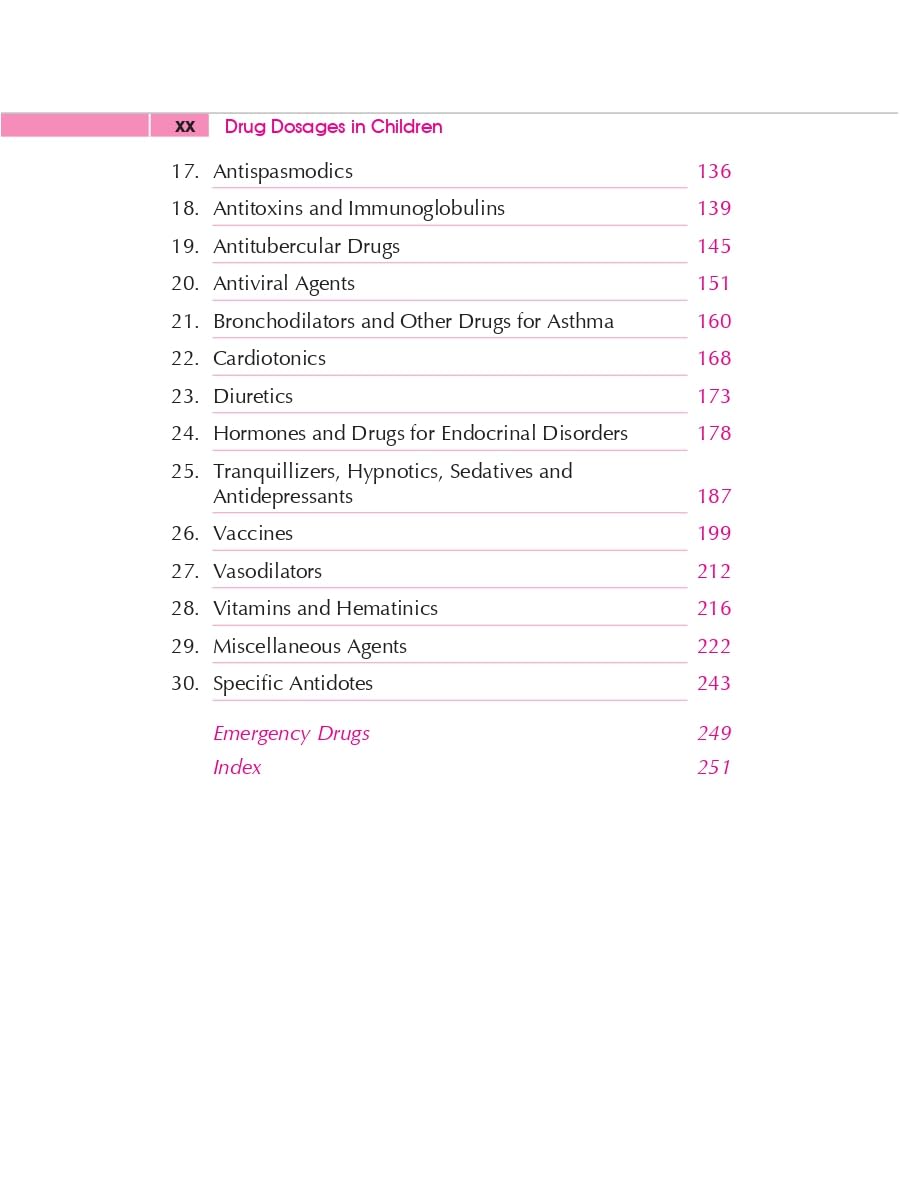 Drug Dosages In Children 11th Edition 2026 Premium Multicolor Matt Print