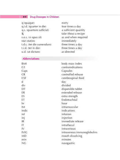 Drug Dosages In Children 11th Edition 2026 Premium Multicolor Matt Print