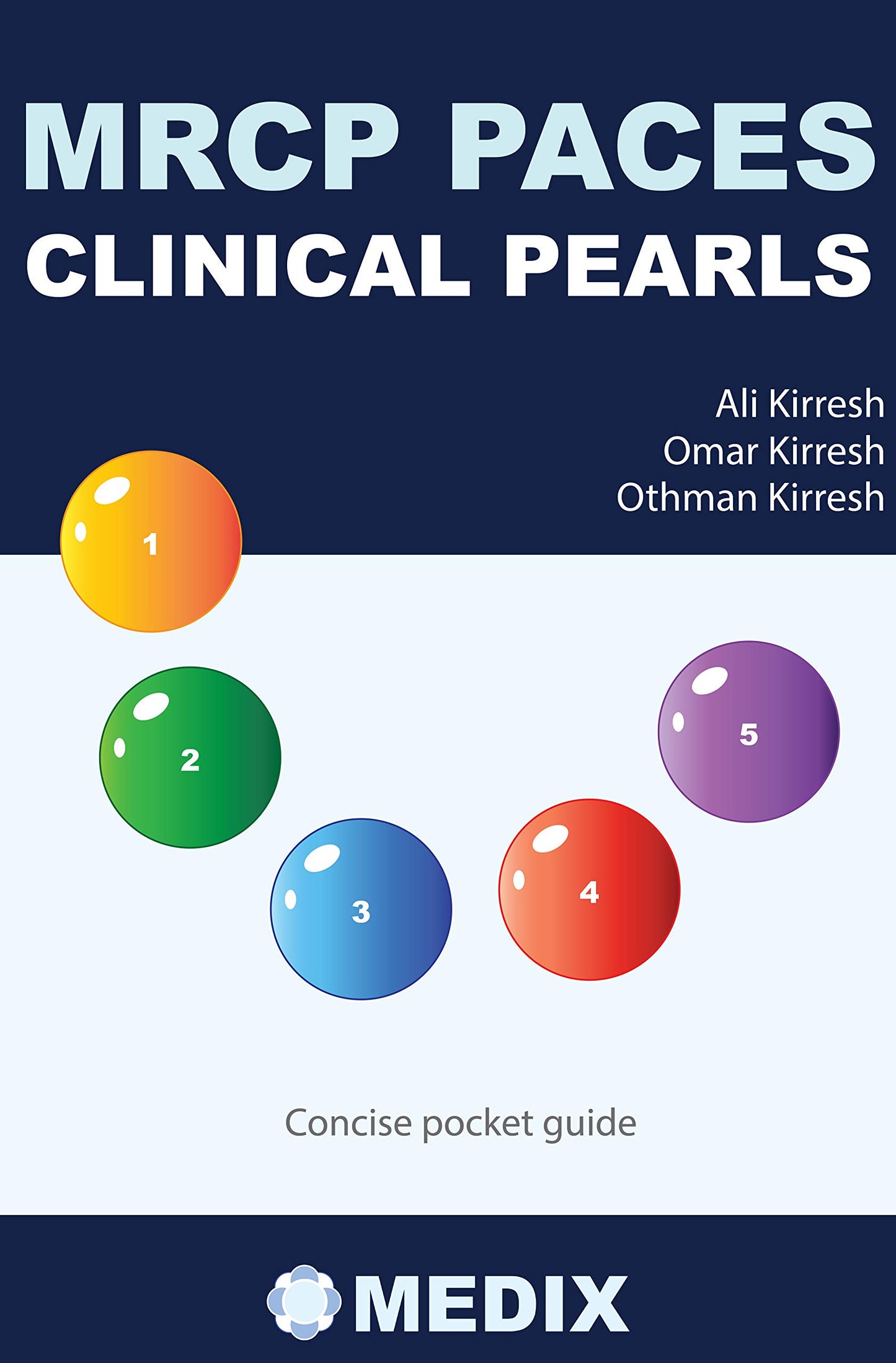 MRCP PACES CLINICAL PEARLS Premium Black & white Print
