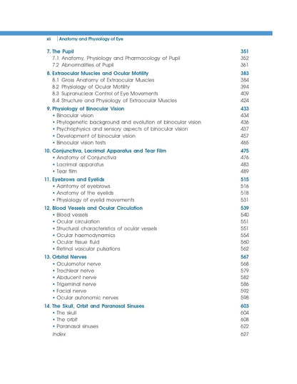Modern System of Ophthalmology Anatomy and Physiology of Eye 4th Edition (Mso Series)  Premium Multicolor Matt Print