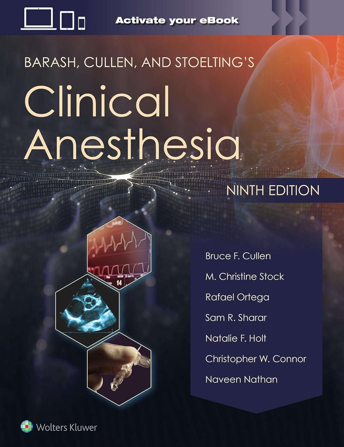 Barash, Cullen, and Stoelting's Clinical Anesthesia 9th Edition Premium Multicolor Mate Print