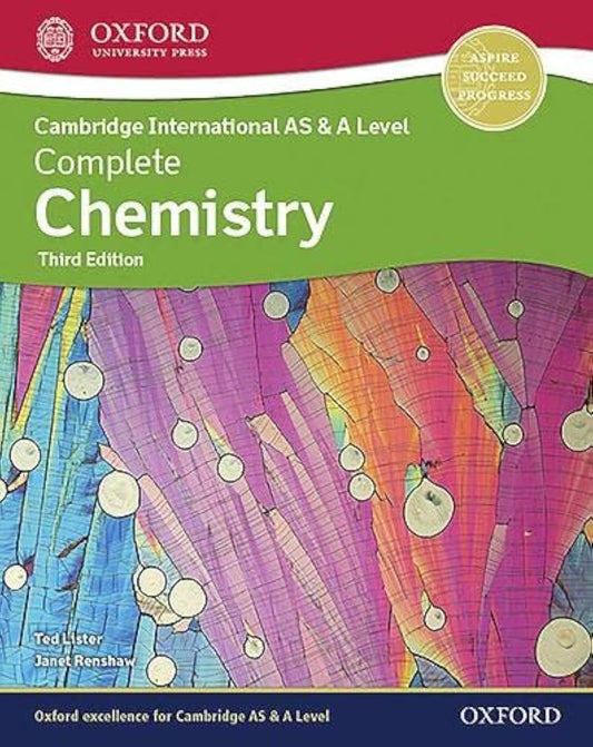 Cambridge International AS & A Level Complete Chemistry 3rd Edition