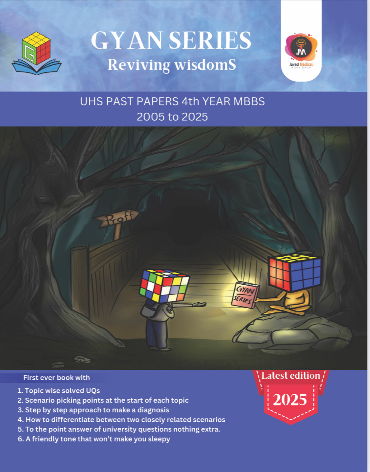 Gyan Series Reviving Wisdoms Uhs Pastpapers 2005-2025 4th Edition Javed Books