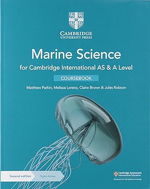Cambridge International AS & A Level Marine Science Coursebook 2nd Edition Premium Multicolor Mate Print