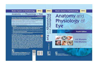 Modern System of Ophthalmology Anatomy and Physiology of Eye 4th Edition (Mso Series)  Premium Multicolor Matt Print