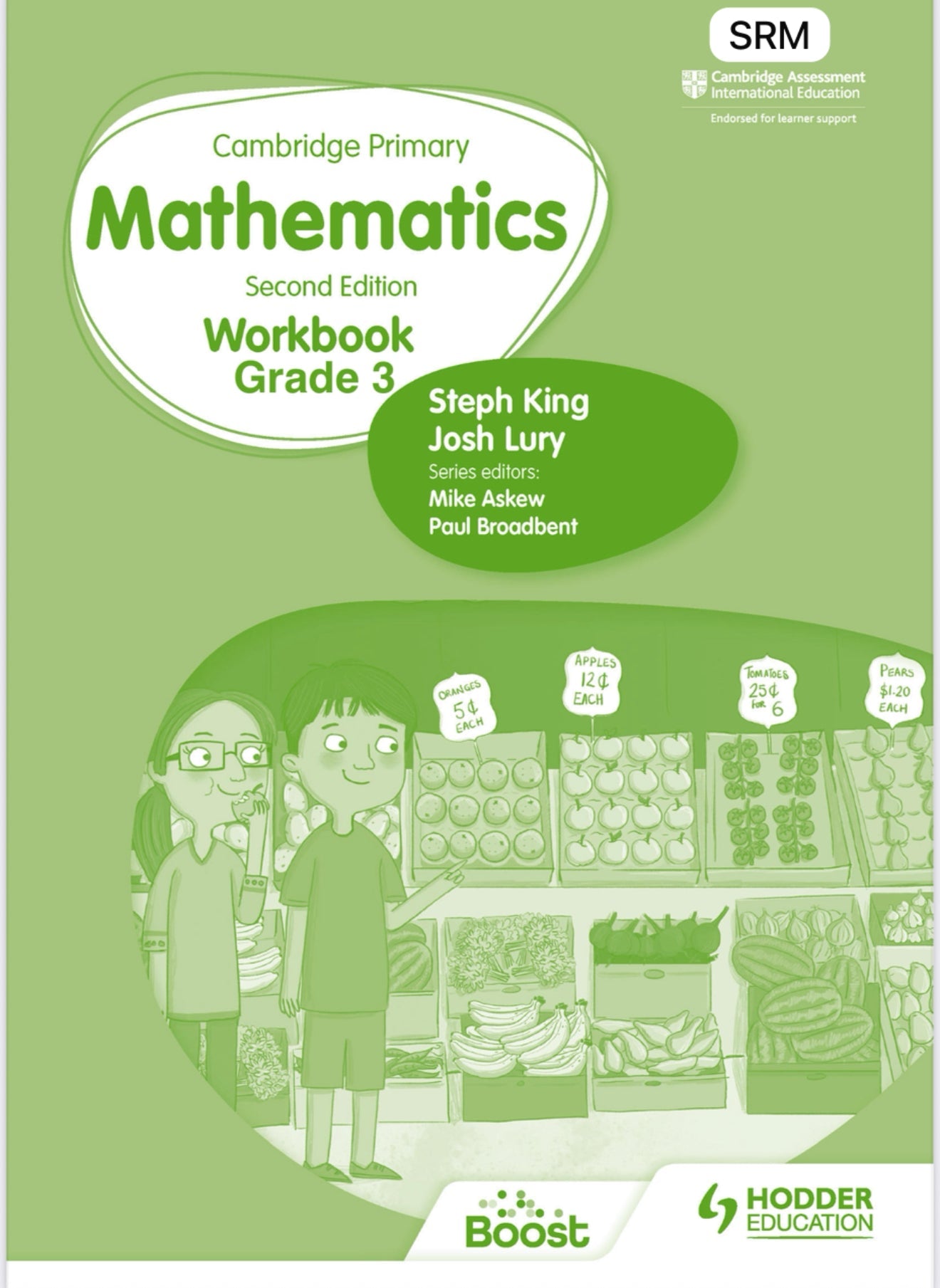 Cambridge Primary Mathematics Workbook Grade 3 2nd Edition SRM Hodder