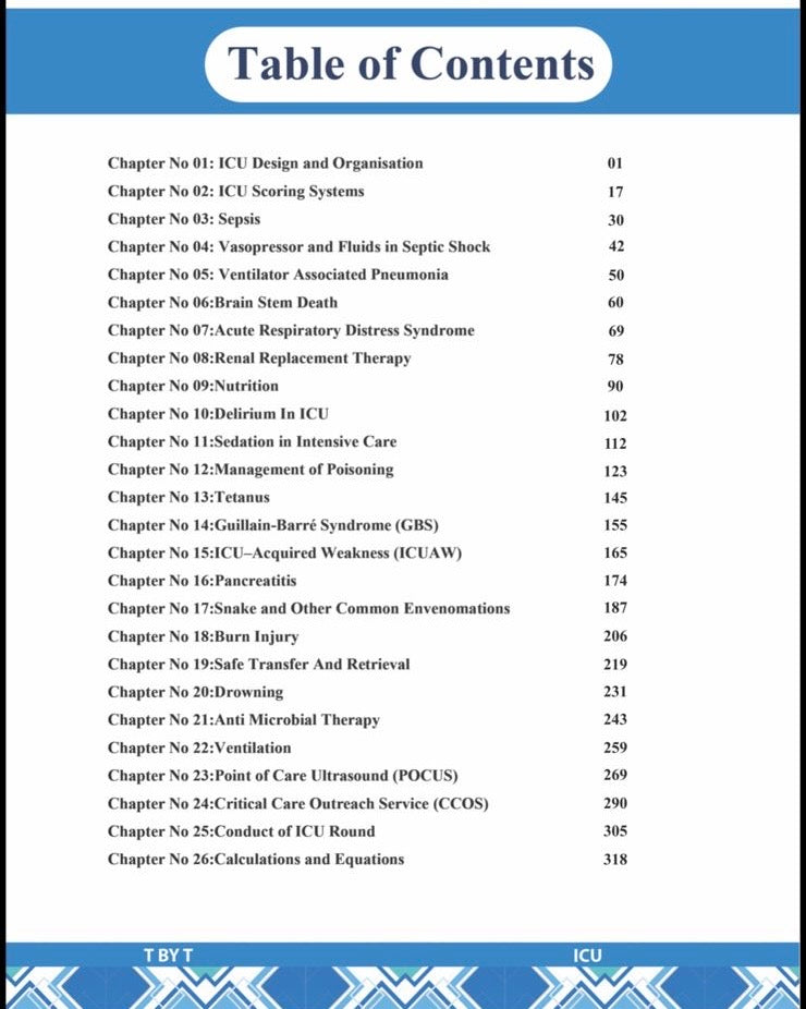 T BY T Tutorials by Tauseef FCPS,FRCA,FCAI,MS,EDIC (ICU)