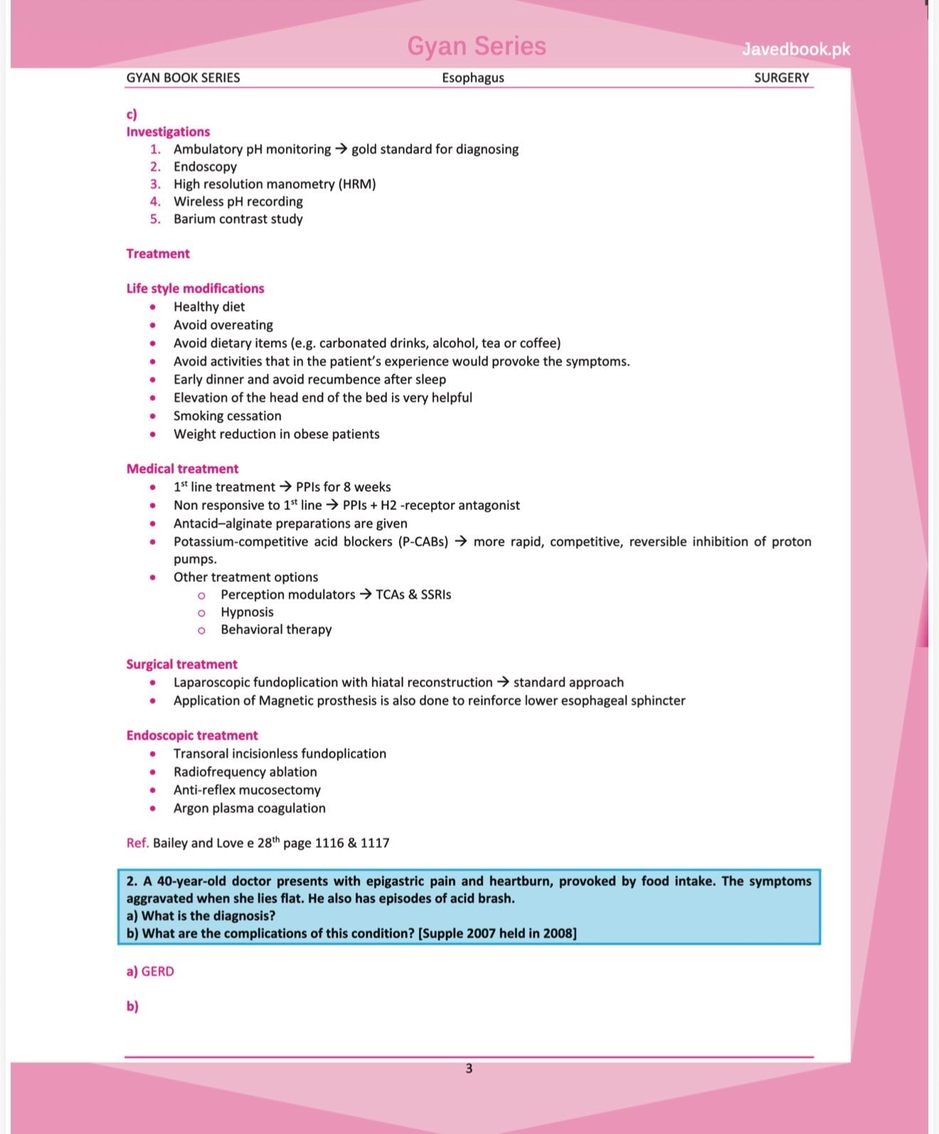 Gyan Series Final Year MBBS Surgery UHS Pastpapers 2005-2025