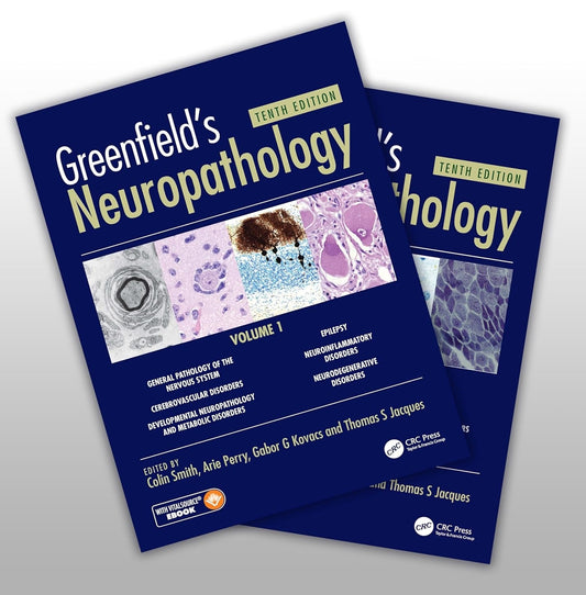 Greenfield's Neuropathology 10th Edition 2024 Premium Multicolor Mate Print