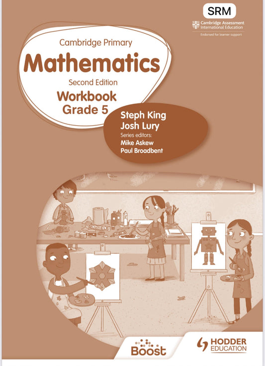 Cambridge Primary Mathematics Workbook Grade 5 2nd Edition SRM Hodder