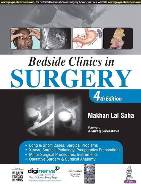 Bedside Clinics in Surgery 4th Edition 2024