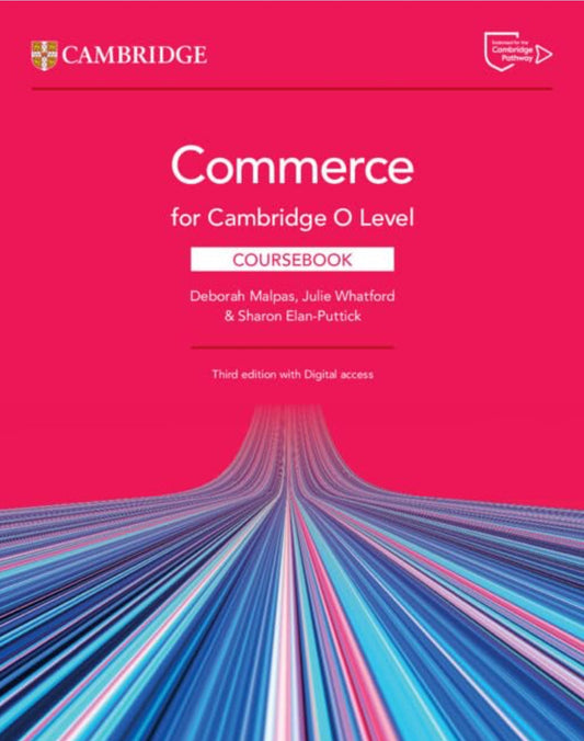 Commerce for Cambridge O Level Coursebook 3rd Edition