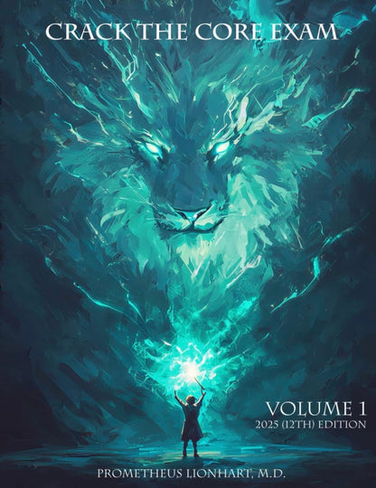 CRACK THE CORE EXAM - 2 Volumes Set - 12th Editon (2025)