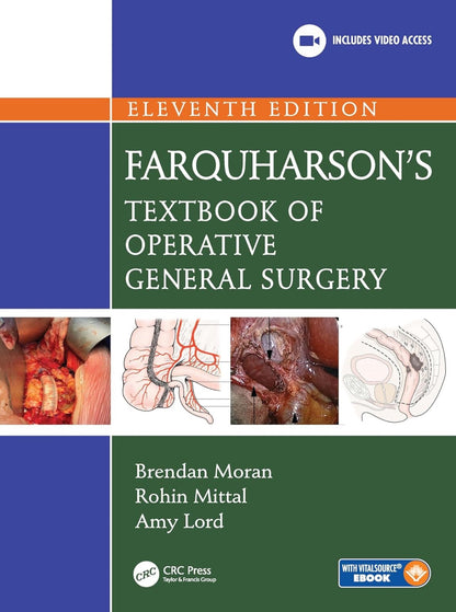 Farquharson's Textbook of Operative General Surgery 11th Edition 2026 Premium Multicolor Mate Print (Original)