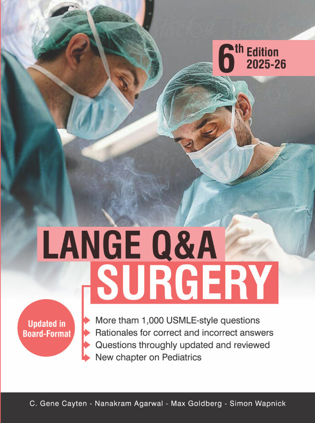 Lange Q/A Surgery 6th Edition Colour Local Finish