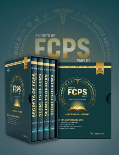 Secrets of FCPS Part 1 - 2026 - 10th Edition Dr Rabia Ali