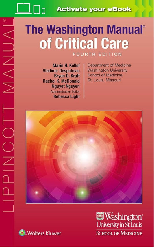 The Washington Manual of Critical Care 4th Edition 2025