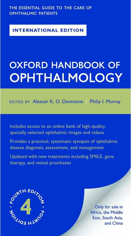 Oxford handbook of Ophthalmology 4th Edition