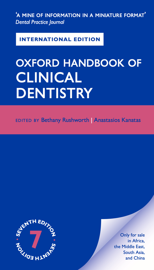 Oxford Handbook of Clinical Dentistry 7th Edition Original