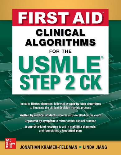 First Aid Clinical Algorithms for the USMLE Step 2 CK Javed Books